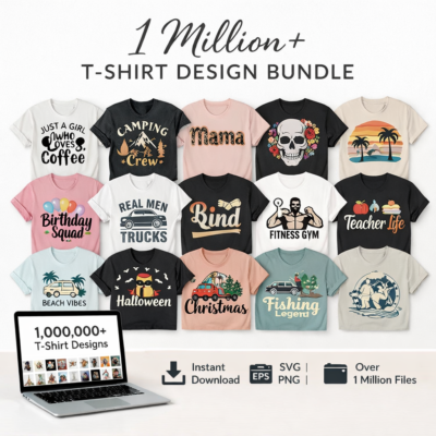 1-Million-Plus-T-Shirt-Design-Bundle