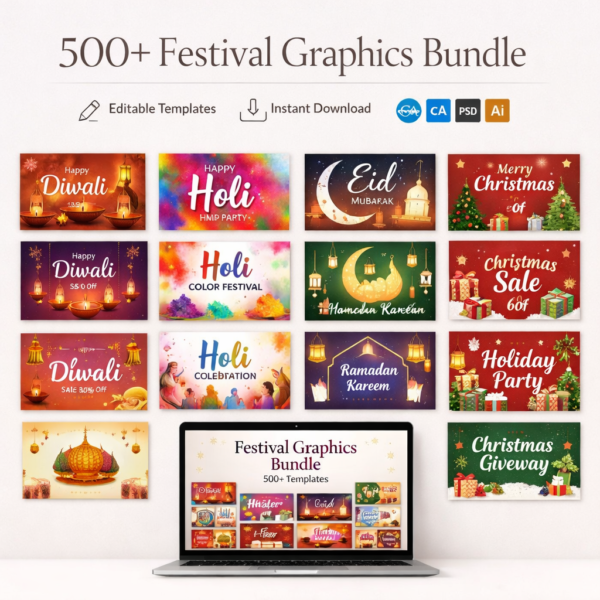 500-plus-Festival- Graphics-Editable- Template-Bundle