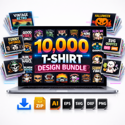 10,000-t-shirt-desgin-bundle