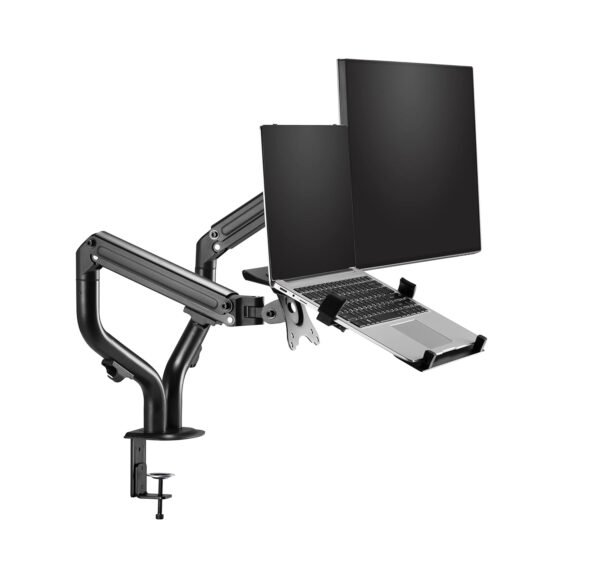Monitor-Stand-With-Laptop-Tray